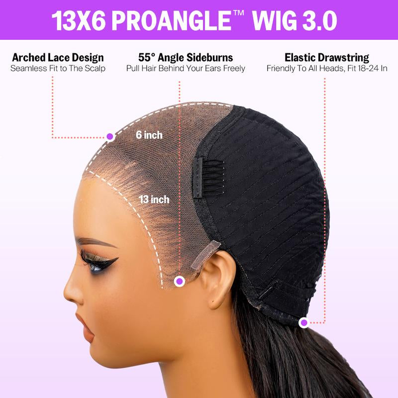 [NEW IN] Megalook 13X6 Glueless Full Lace Front Wig HD Transparent Lace Curls Wig Easy Wear Go Wig for Black Women Natural Hairline Beginners Friendly