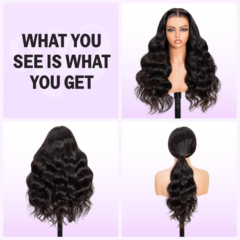 [NEW IN] Megalook 13X6 Glueless Full Lace Front Wig HD Transparent Lace Curls Wig Easy Wear Go Wig for Black Women Natural Hairline Beginners Friendly