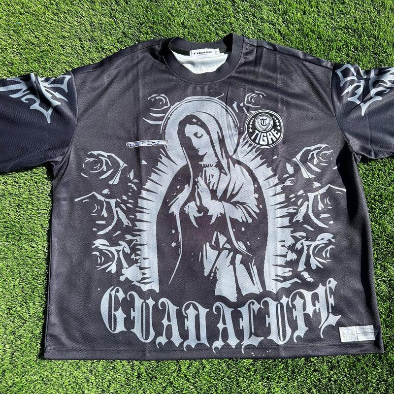 Virgen Mary Jersey - True to Size NO LONGER OVERSIZED !