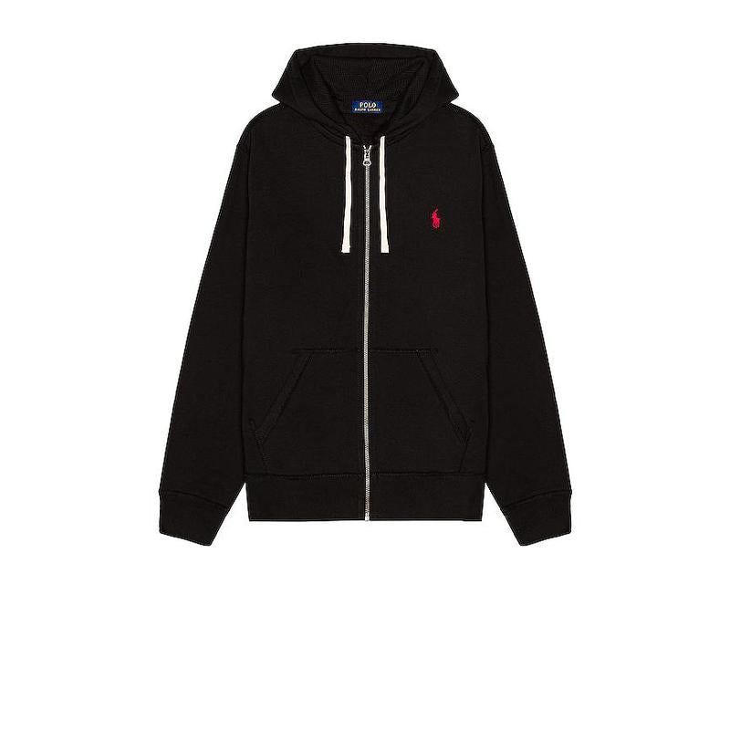 Polo Ralph Lauren Unisex Fleece Full-Zip Hoodie in Black