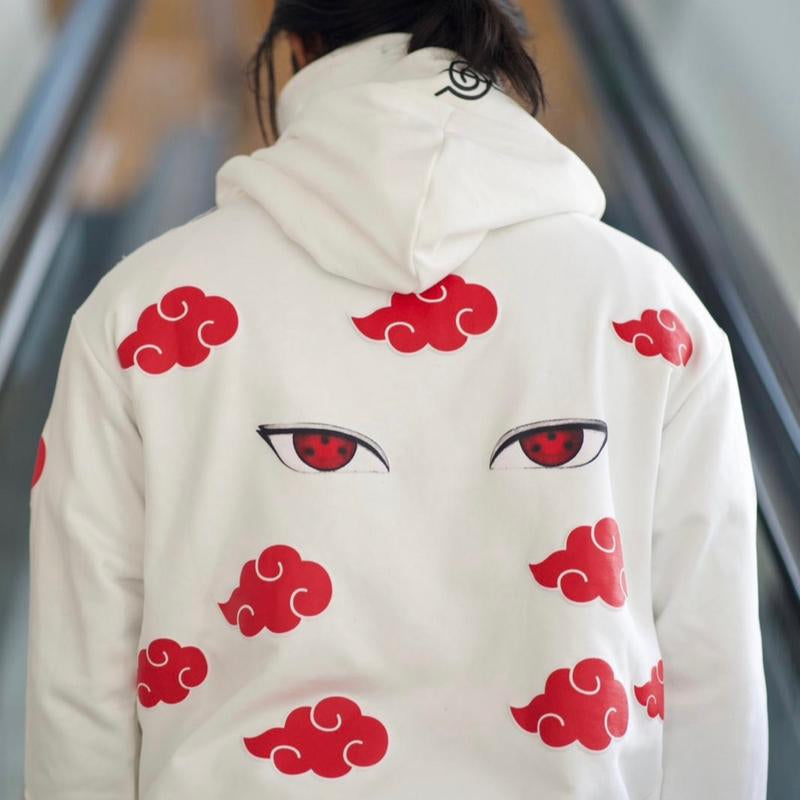ITACHII UCHIHAA, AKATSUKI BASED HOODIE! ANIME WEAR Sharingan Sweaters