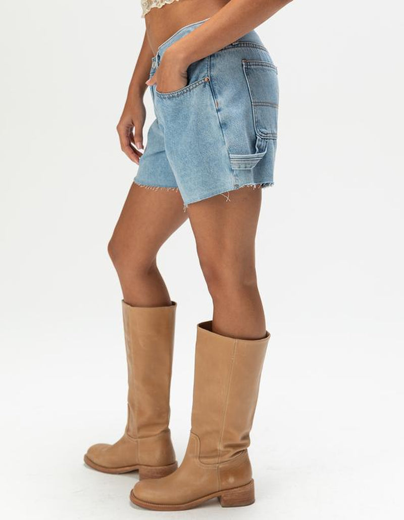 RSQ Womens Low Rise Baggy Carpenter Shorts