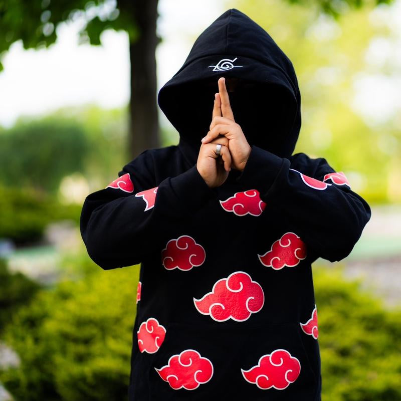 ITACHII UCHIHAA, AKATSUKI BASED HOODIE! ANIME WEAR Sharingan Sweaters
