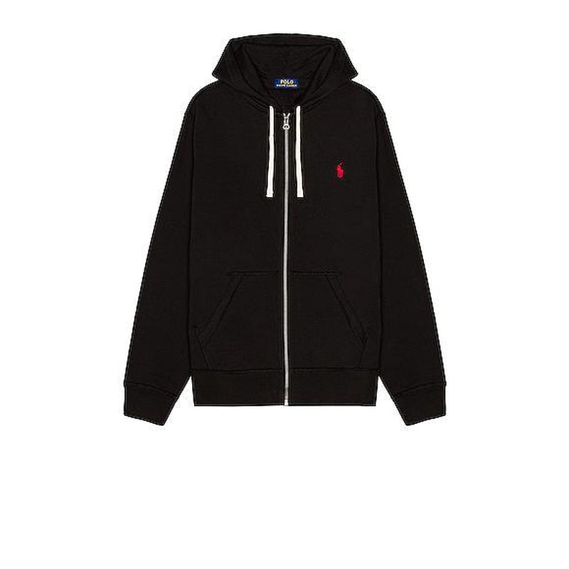 Polo Ralph Lauren Unisex Fleece Full-Zip Hoodie in Black