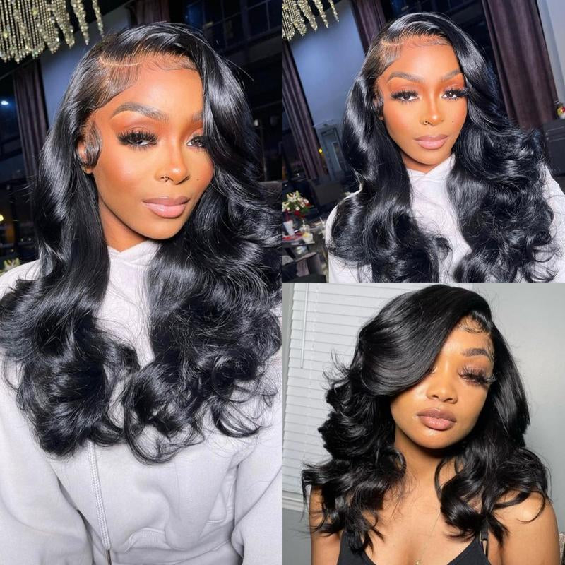 West Kiss 250% Density Side Part Glueless Layercut Wig 6X8 Lace Closure Wig Body Wave Pre Cut Pre Bleached Ready Go Wigs Tiktokshopbacktoschool