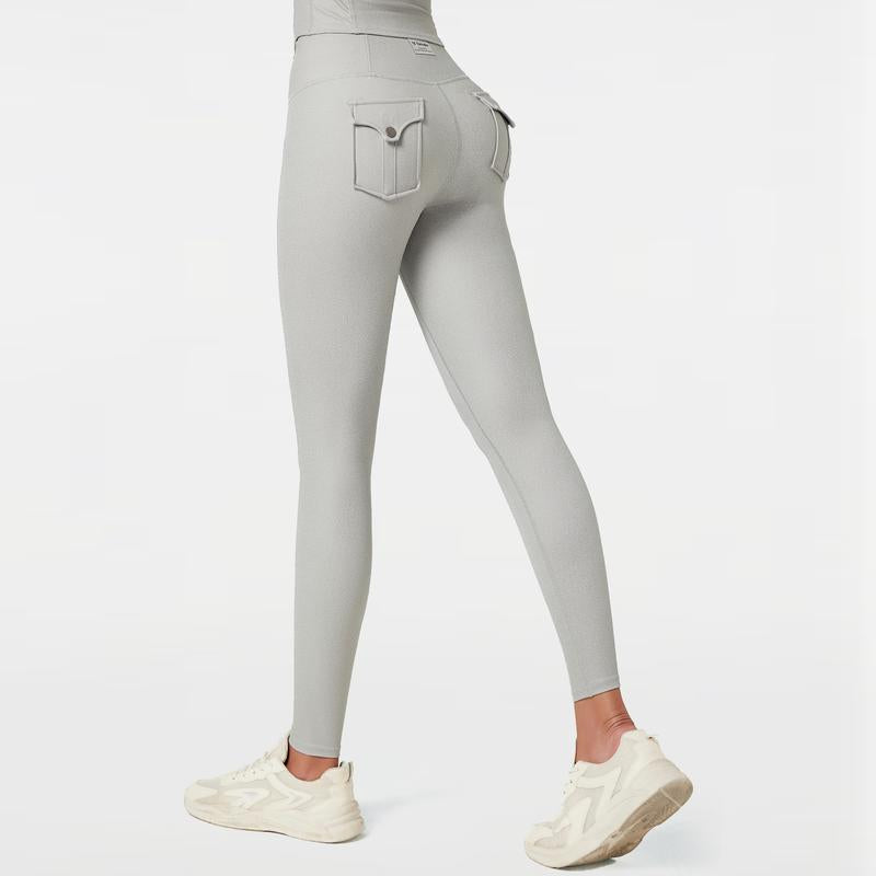 FIRMABS Women’S Faux Leather Cargo Leggings with High-Waisted Tummy Control, Breathable Sweat-Wicking Fabric for Maximum Comfort, Squat-Proof & Non See-Through, Functional Cargo Pockets, for Everyday Wear and Workouts，Gym Outfit #Summertok #Ttshoprestock