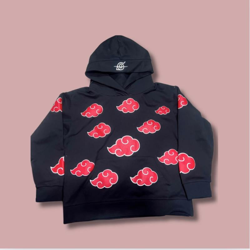 ITACHII UCHIHAA, AKATSUKI BASED HOODIE! ANIME WEAR Sharingan Sweaters