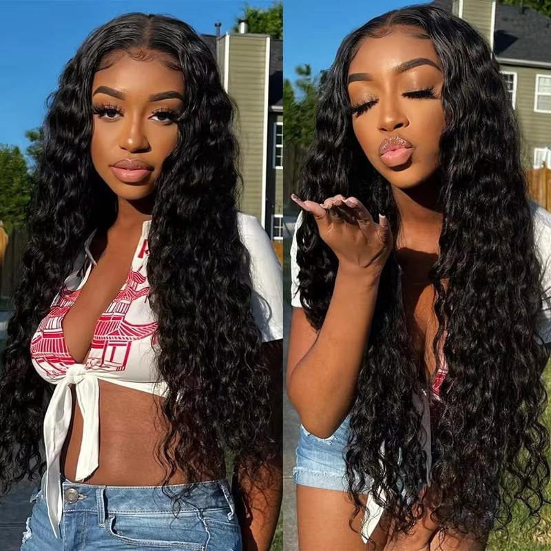 Idoli 32 Inch Jerry Curly 13X6 Lace Front Wigs Human Hair HD Lace Front Wigs 200% Density