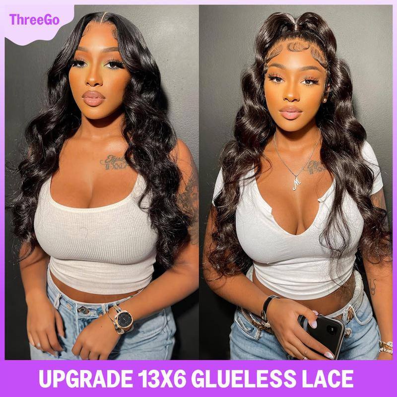 [NEW IN] Megalook 13X6 Glueless Full Lace Front Wig HD Transparent Lace Curls Wig Easy Wear Go Wig for Black Women Natural Hairline Beginners Friendly
