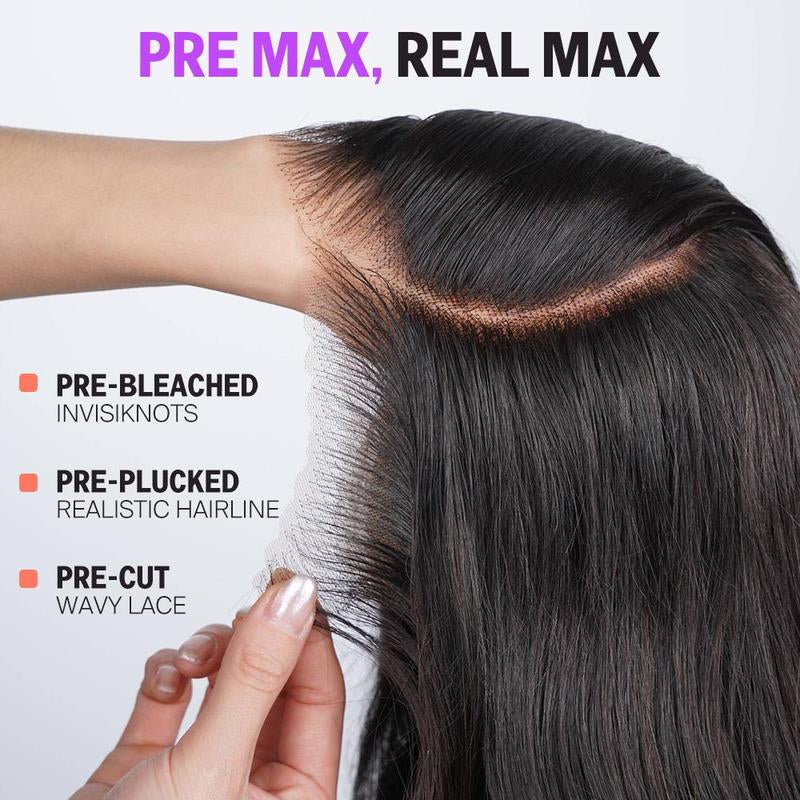 [NEW IN] Megalook 13X6 Glueless Full Lace Front Wig HD Transparent Lace Curls Wig Easy Wear Go Wig for Black Women Natural Hairline Beginners Friendly