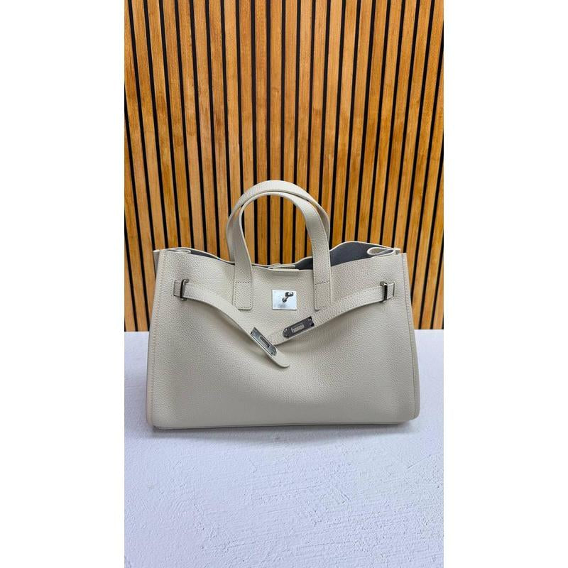 Urban Luxe — Genuine Leather Power Tote. Women’S Shoulder Bag