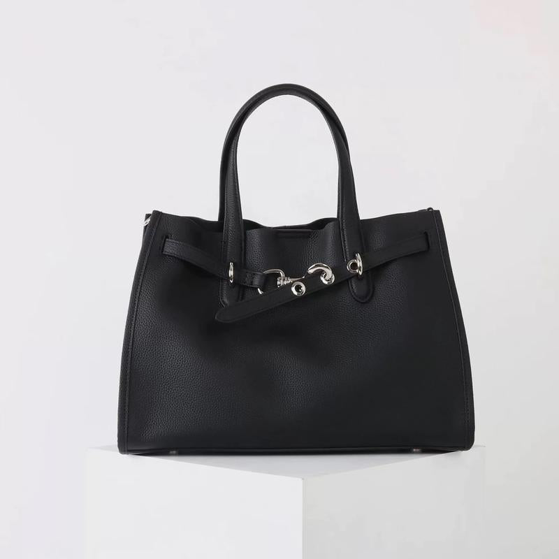 Urban Luxe — Genuine Leather Power Tote. Women’S Shoulder Bag