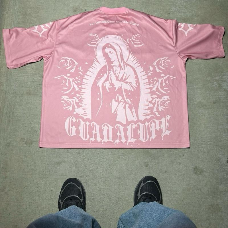 Virgen Mary Jersey - True to Size NO LONGER OVERSIZED !